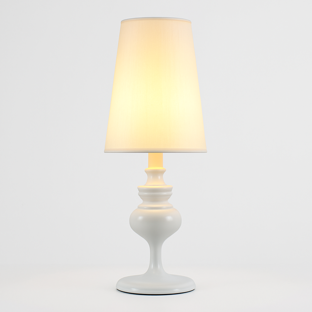 Lampe à poser design chromée moderne Living - vue 7 sur 10