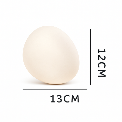 Lampe à poser design LED ambiance galet blanc Decor - vue 5 sur 7