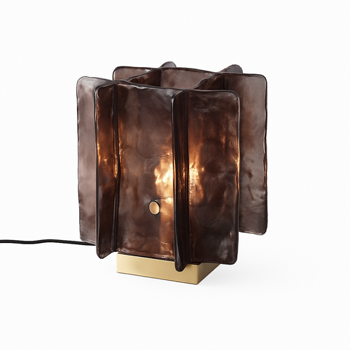 Lampe à poser design LED avec plaque en verre Creative - vue 7 sur 7