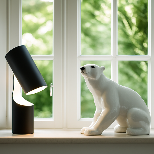 Lampe à poser design tube à LED - vue 6 sur 7