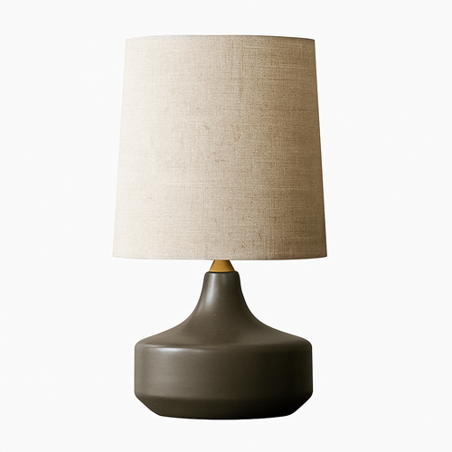 Lampe à poser en céramique design avec abat-jour en tissu Mariage - vue 2 sur 8