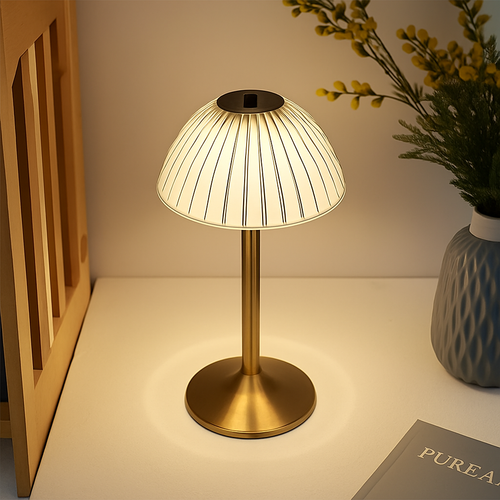 lampe à poser led tactile rechargeable sans fil pour lecture et détente