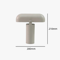 lampe à poser rechargeable minimaliste luxe avec interrupteur tactile