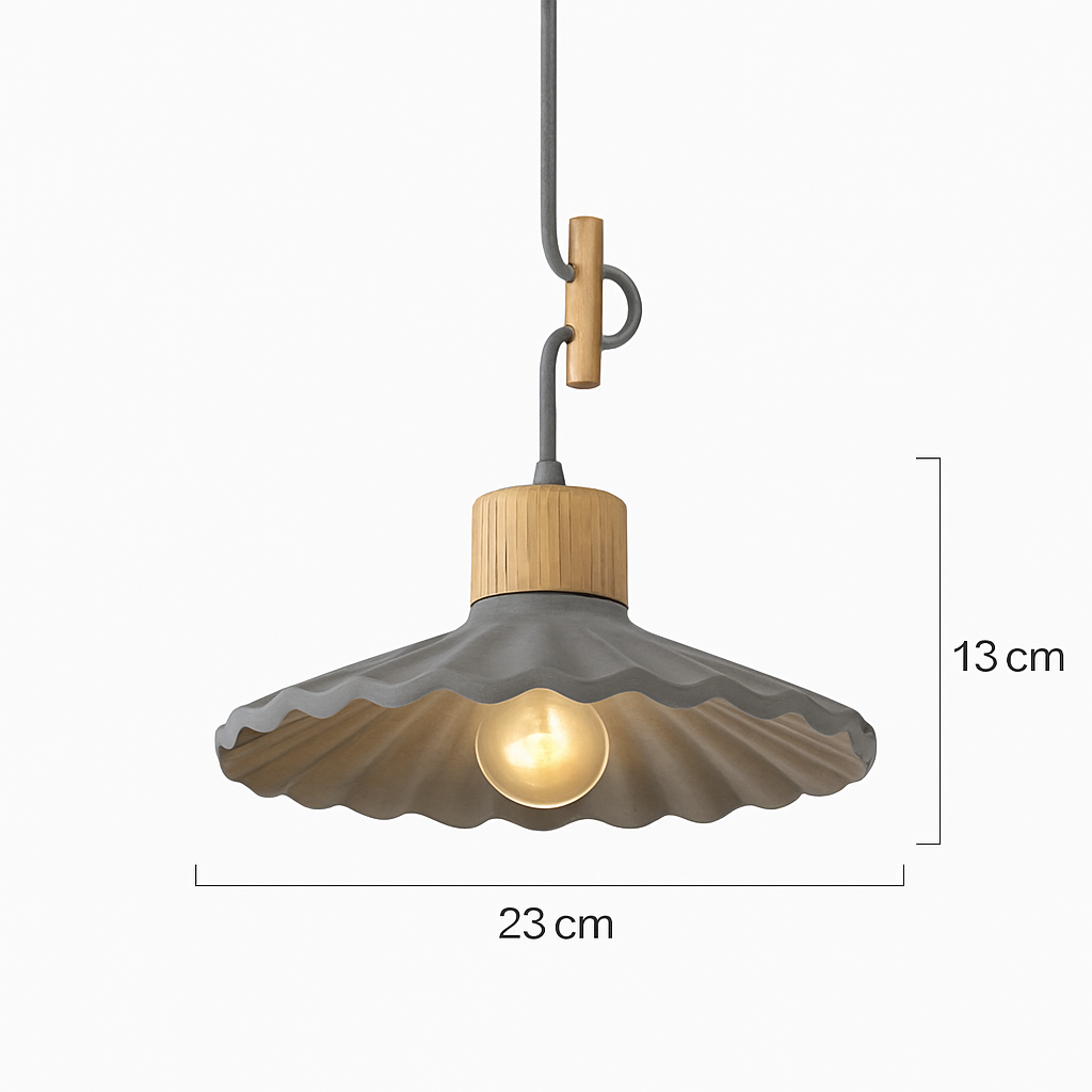 Lampe suspension simple LED nordique - vue 7 sur 16
