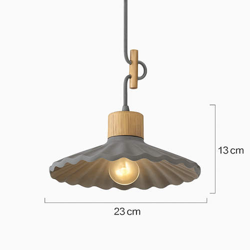 Lampe suspension simple LED nordique - vue 8 sur 16