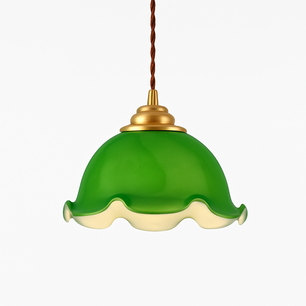 lampe suspension verre led cuivre edison vintage - vue 16 sur 30