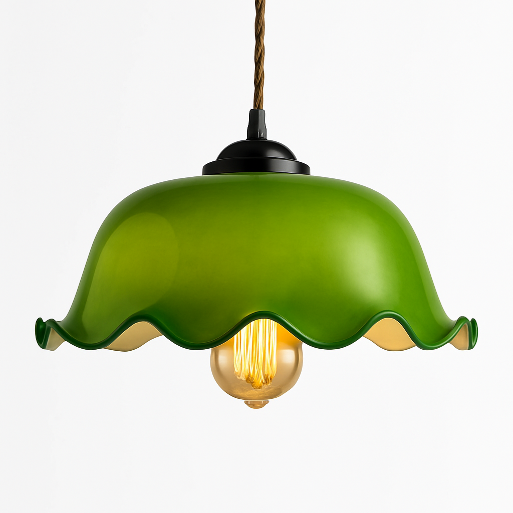 lampe suspension verre led cuivre edison vintage - vue 21 sur 30