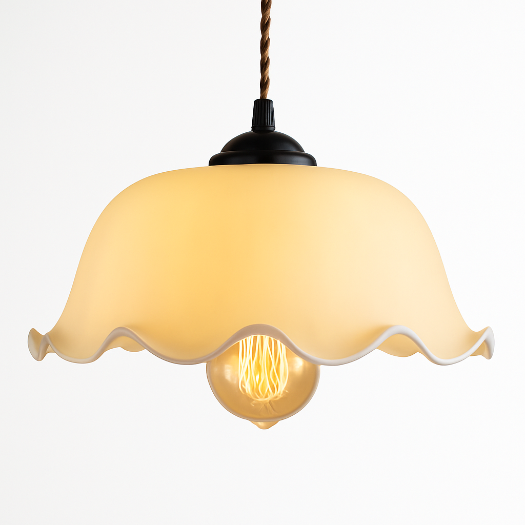 lampe suspension verre led cuivre edison vintage - vue 22 sur 30