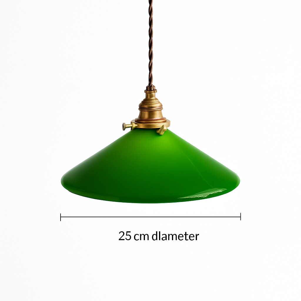 lampe suspension verre led cuivre edison vintage - vue 10 sur 30