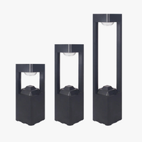 lampes de pelouse à led étanches modernes pour extérieur jardin et cour