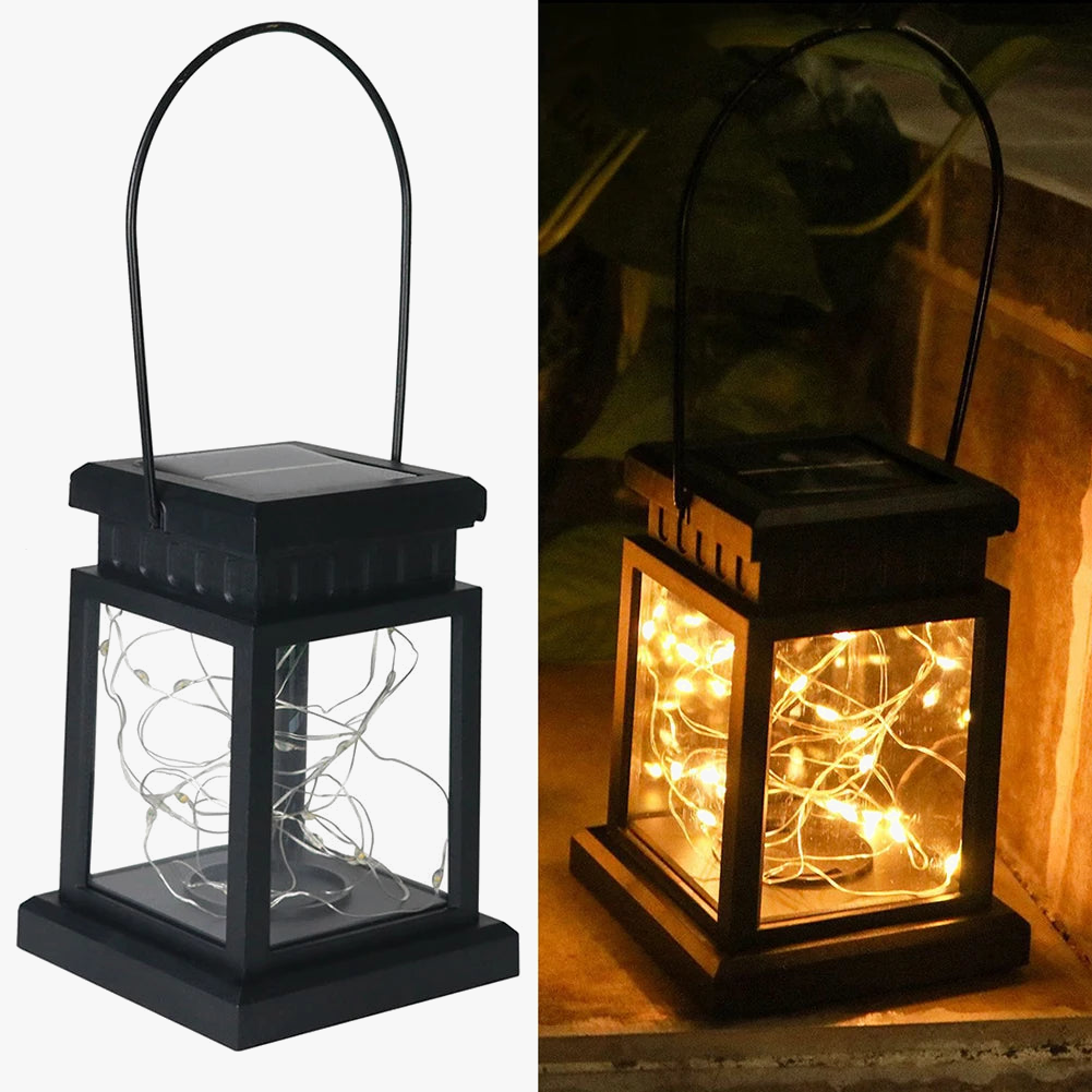 lanternes solaires leds rechargeables étanches pour extérieur