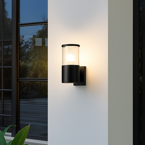 LED appliques extérieures E27 étanche porche lumière 12W AC85-265V couloir allée applique murale pour jardin cour balcon lampes - vue 2 sur 10