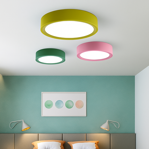 led downlight ultra mince monté en surface moderne - vue 4 sur 5