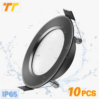 lot de 10 spots led encastrables imperméables pour éclairage intérieur