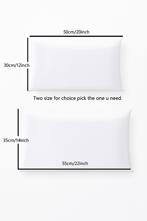 lot de 2 housses de coussin décoratives blanches rectangulaires - vue 7 sur 7