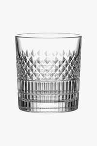 Lot de 4 verres whisky style relief épais