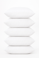 lot de housses de coussin blanches douces confortables 45x45 cm