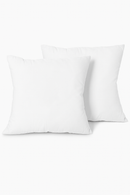 lot de housses de coussin blanches douces confortables 45x45 cm