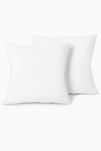 lot de housses de coussin blanches douces confortables 45x45 cm