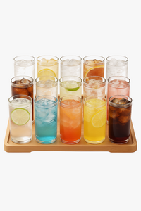 Lot verres highball 300 ml style classique polyvalent