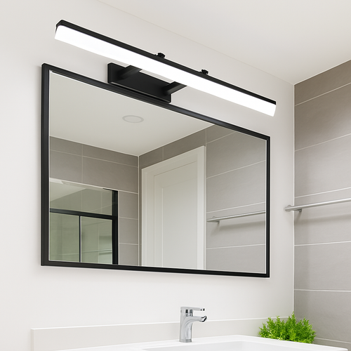 lumière de vanité led rétractable pour maquillage et miroir - vue 3 sur 9