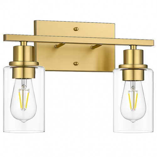 luminaire applique métal verre noir mate salle bains cuisine porche - vue 10 sur 10