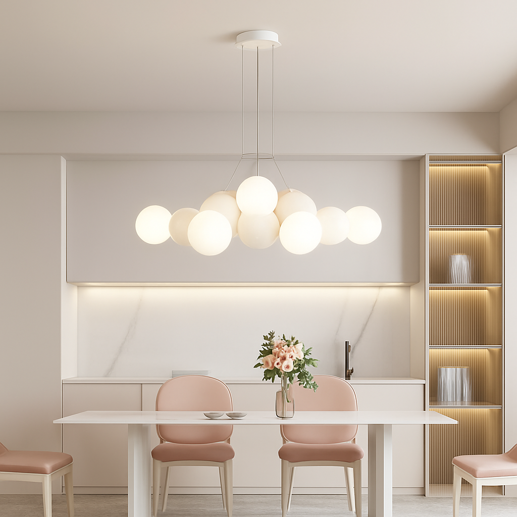lustre 2023 style design italien pour restaurant - vue 5 sur 12