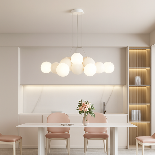 lustre 2023 style design italien pour restaurant - vue 6 sur 12