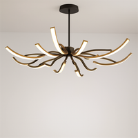 lustre araignée réglable design créatif pour décoration intérieure