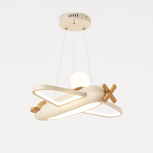 lustre créatif en forme d'avion pour enfant - vue 2 sur 8