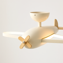 lustre créatif en forme d'avion pour enfant