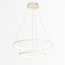 Lustre design anneaux suspendus à LED Deco