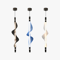 lustre design led acrylique tendance éclairage moderne 2024