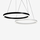 Lustre design LED cercle moderne