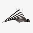 Lustre design LED en baguette lumineuse Bilbao