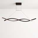 Lustre design LED en forme de vagues Callan