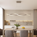Lustre design LED en forme de vagues Callan