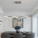 Lustre design LED en forme de vagues Callan