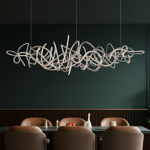 Lustre design à LED moderne Luxury - vue 4 sur 5