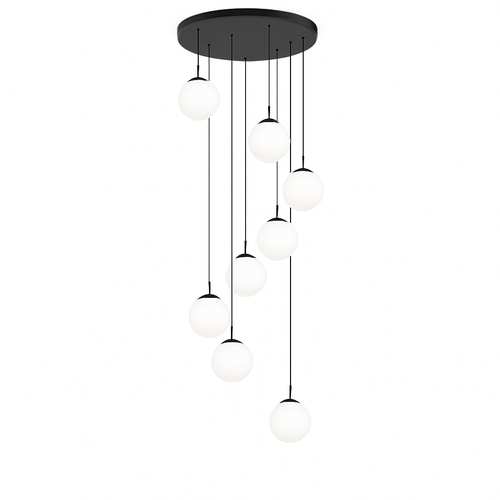 lustre duplex moderne pour éclairage de luxe intérieur - vue 3 sur 20