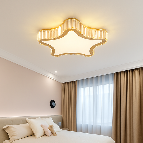 lustre en cristal de luxe pour décoration intérieure élégante - vue 7 sur 12