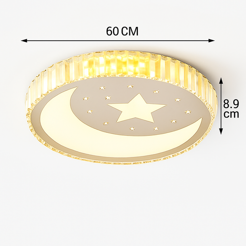 lustre en cristal de luxe pour décoration intérieure élégante - vue 10 sur 12
