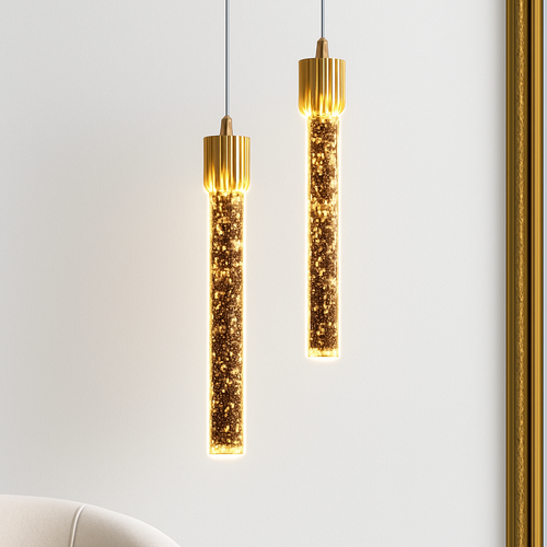 lustre en cristal led moderne pour décoration intérieure créative - vue 2 sur 22