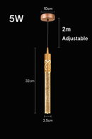 lustre en cristal led moderne pour décoration intérieure créative