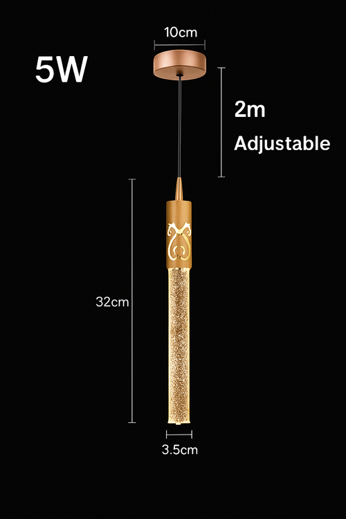 lustre en cristal led moderne pour décoration intérieure créative - vue 19 sur 22
