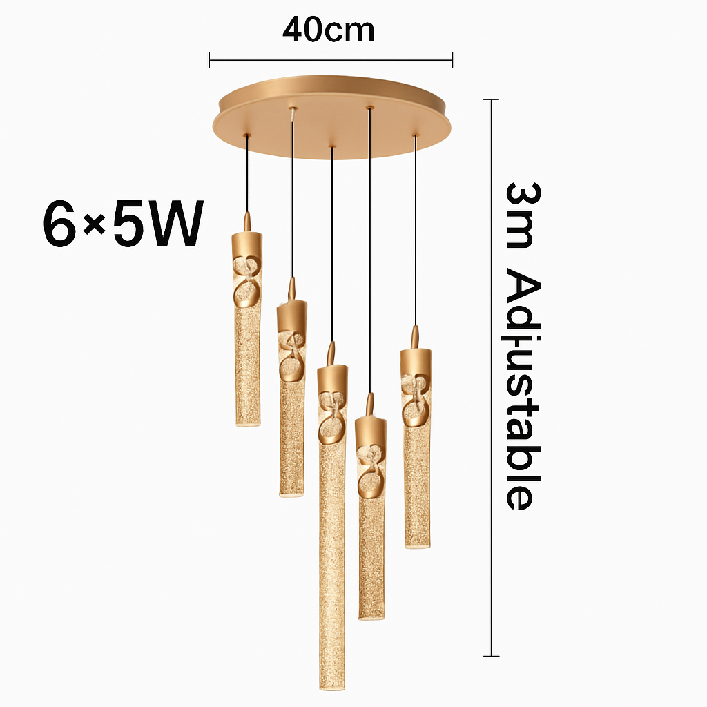 lustre en cristal led moderne pour décoration intérieure créative - vue 20 sur 22