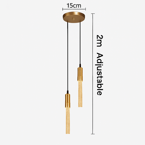 lustre en cristal led moderne pour décoration intérieure créative - vue 23 sur 22