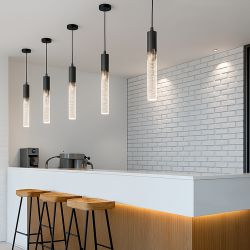 lustre en cristal led moderne pour décoration intérieure créative - vue 6 sur 22