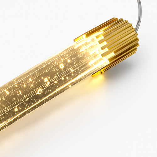 lustre en cristal led moderne pour décoration intérieure créative - vue 7 sur 22