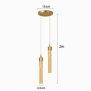 lustre en cristal led moderne pour décoration intérieure créative